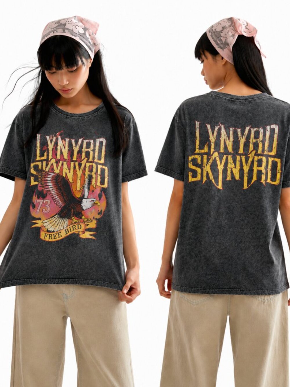 LYNYRD SKYNYRD MINERAL WASH TEE